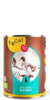 Cat Wet pet food RyCat Organic Duck (Bio-Ente) 400g 6 Piece Anifit